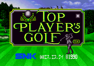 Top Player's Golf (Arcade, Neo Geo) (gamerip) (1990) MP3 